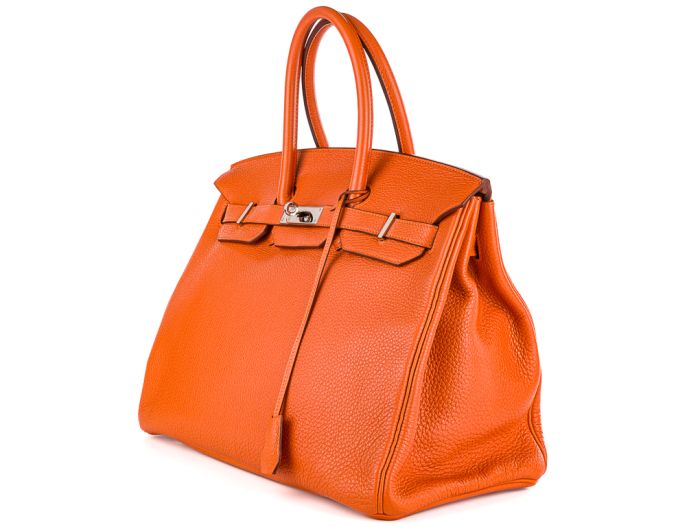 Hermes Orange Birkin 35cm Bag - Image 2
