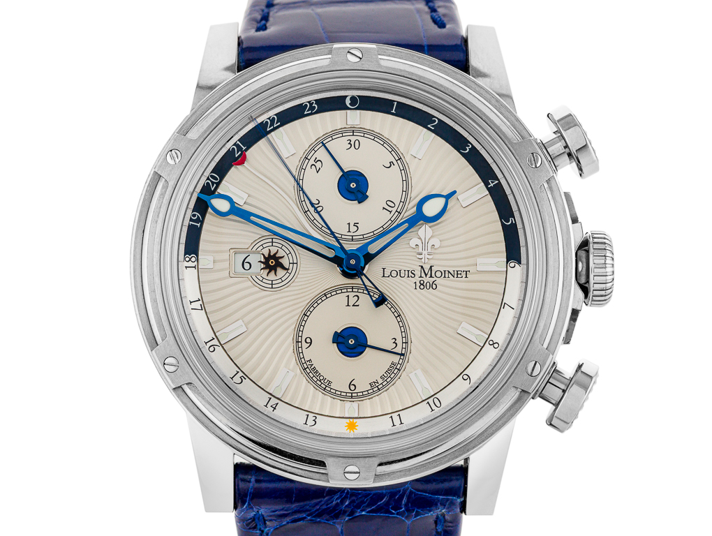 Louis Moinet Geograph 45.5mm Watch