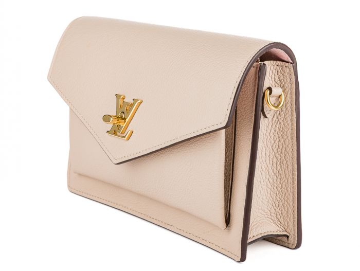 Louis Vuitton Beige Mylockme Chain Pochette Bag - Image 2