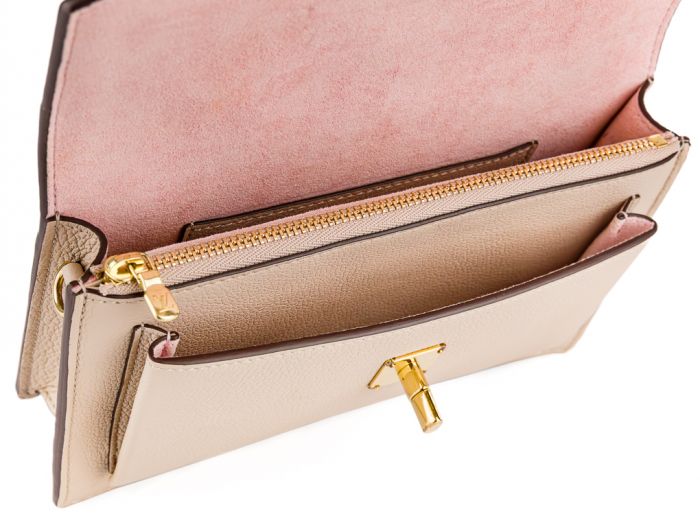 Louis Vuitton Beige Mylockme Chain Pochette Bag - Image 4