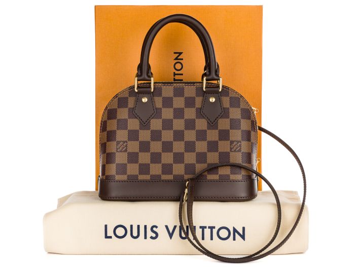 Louis Vuitton Brown Alma BB Bag - Image 6