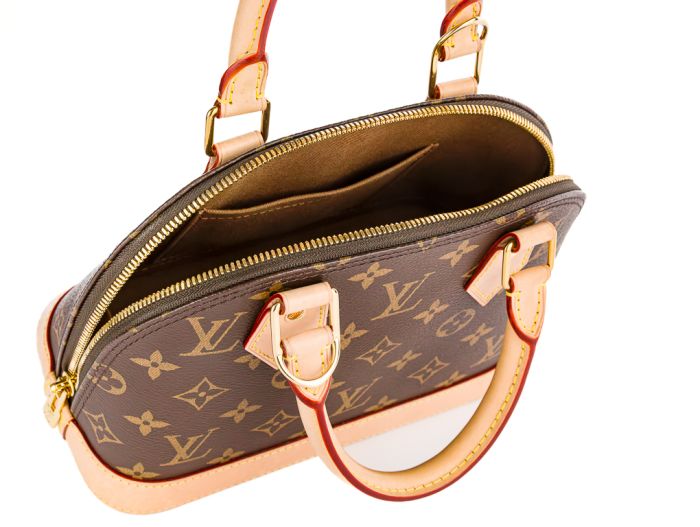 Louis Vuitton Brown Monogram Alma BB Bag - Image 4
