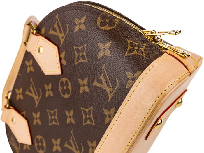 Louis Vuitton Brown Monogram Alma BB Bag - Image 3