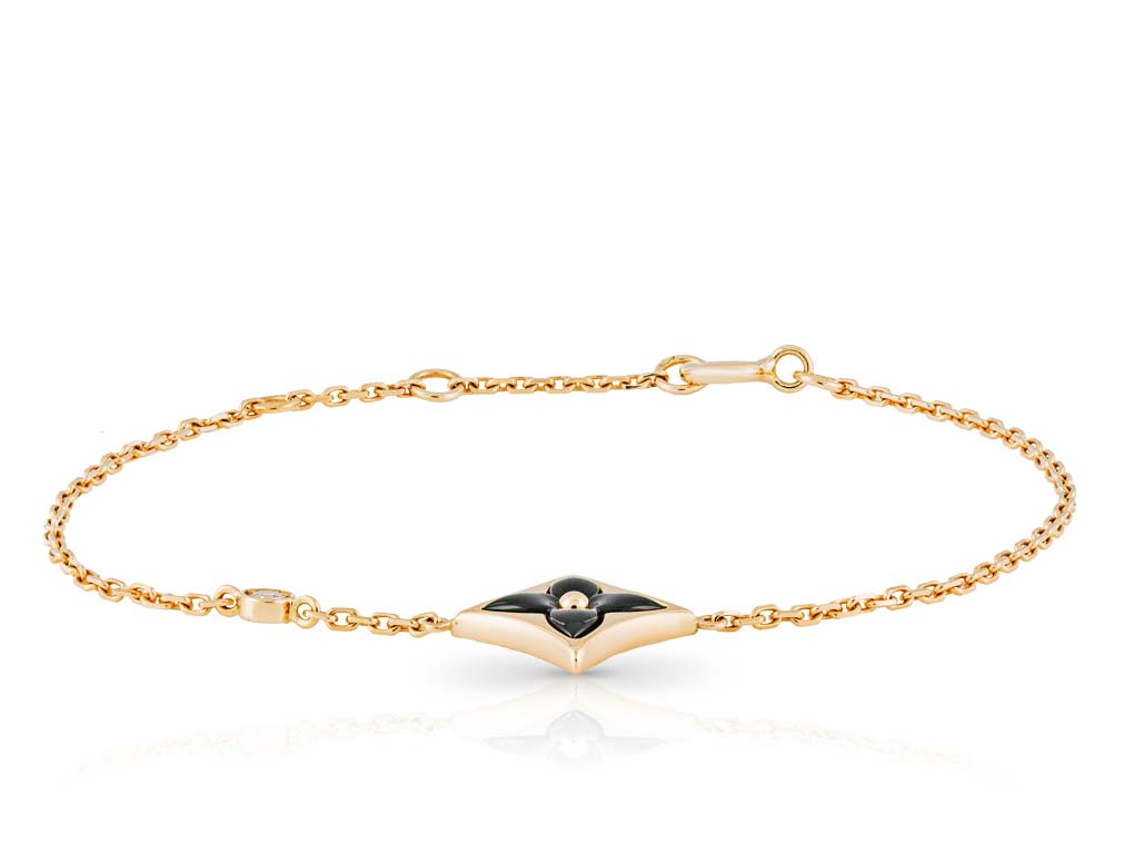 Louis Vuitton Color Blossom BB Star Onyx & Diamond Bracelet
