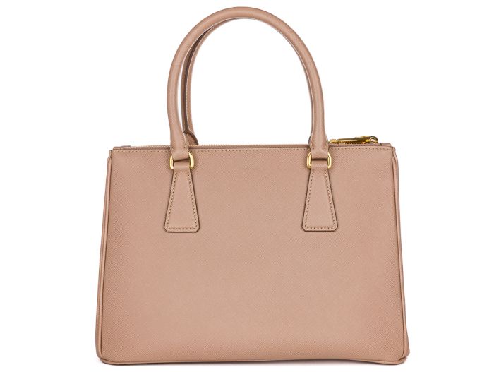 Prada Medium Powder Pink Galleria Saffiano Leather Bag - Image 4