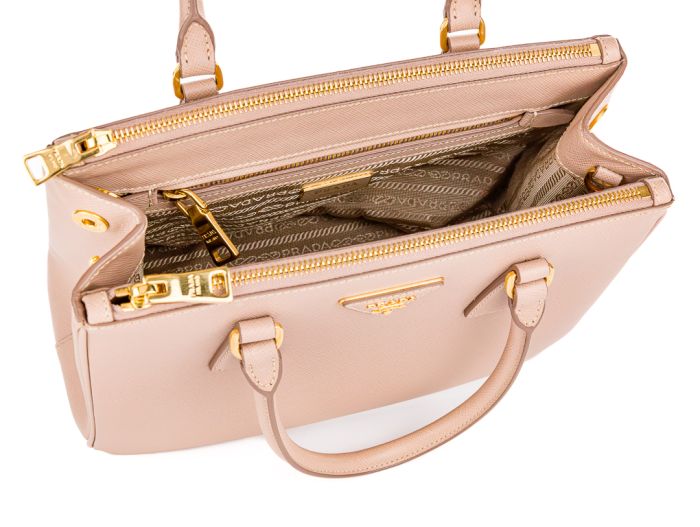 Prada Medium Powder Pink Galleria Saffiano Leather Bag - Image 5