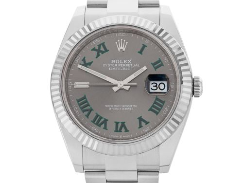 Rolex Datejust 41mm Wimbledon Watch