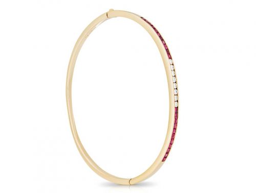 Ruby and Diamond Bangle (2)