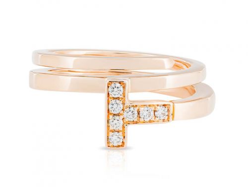 Tiffany & Co Diamond T Ring