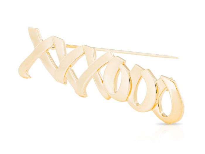 Tiffany & Co Paloma Picasso Signature XO Brooch - Image 2