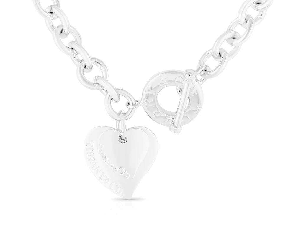 Tiffany Toggle Double Heart Necklace (1)