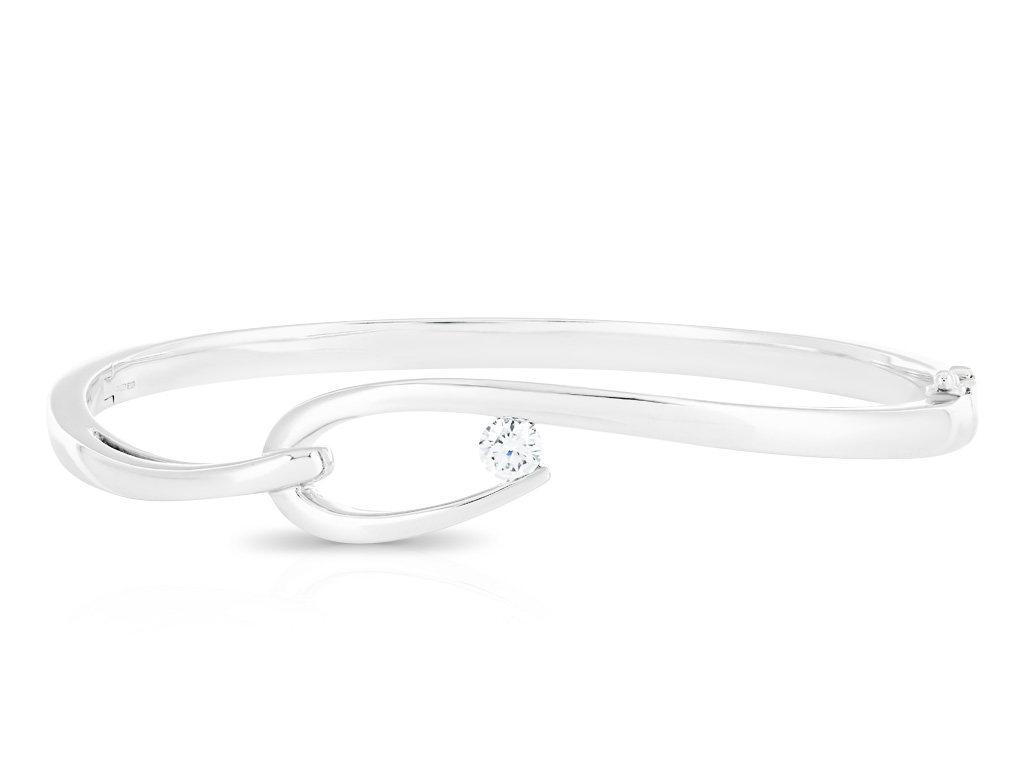 0.25ct Diamond Bangle