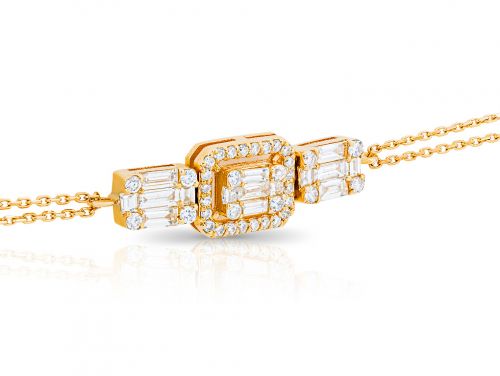 1.01ct Diamond Bracelet