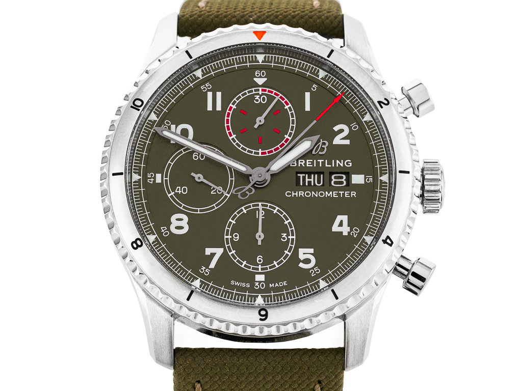Breitling Aviator 8 Chronograph 43mm Curtiss Warhawk Watch