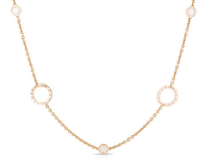 Bvlgari Mother of Pearl Sautoir Necklace