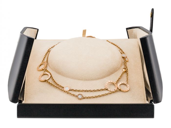 Bvlgari Mother of Pearl Sautoir Necklace