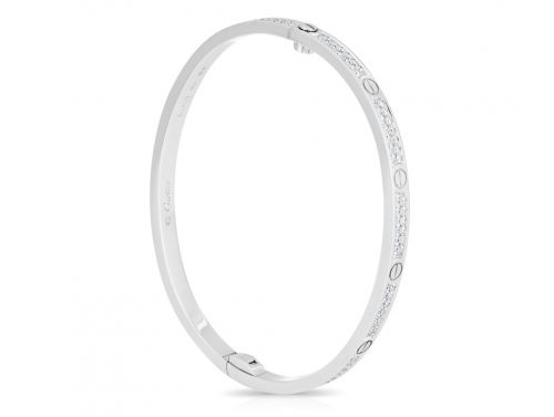 Cartier Diamond Small Model Paved Love Bracelet