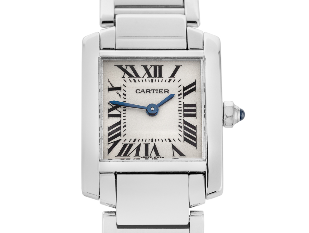 Cartier Tank Francaise 25mm Watch in White Gold