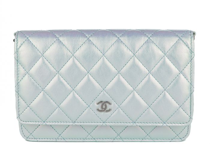 Chanel Iridescent Lambskin Wallet on Chain Bag