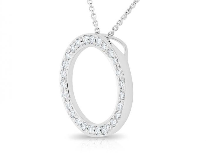 Circular Diamond Necklace - Image 2
