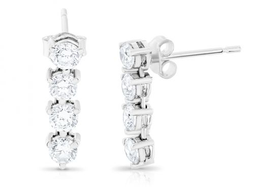 Diamond Drop Earrings (2)