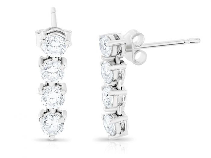 Diamond Drop Earrings (2)
