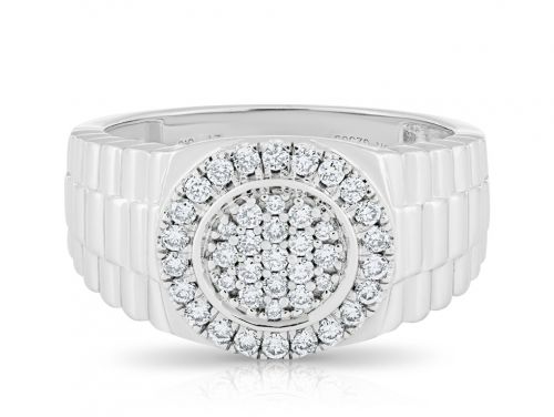 Diamond Watch Motif Ring (1)