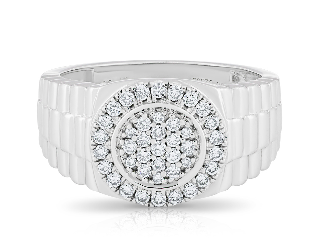 Diamond Watch Motif Ring (1)
