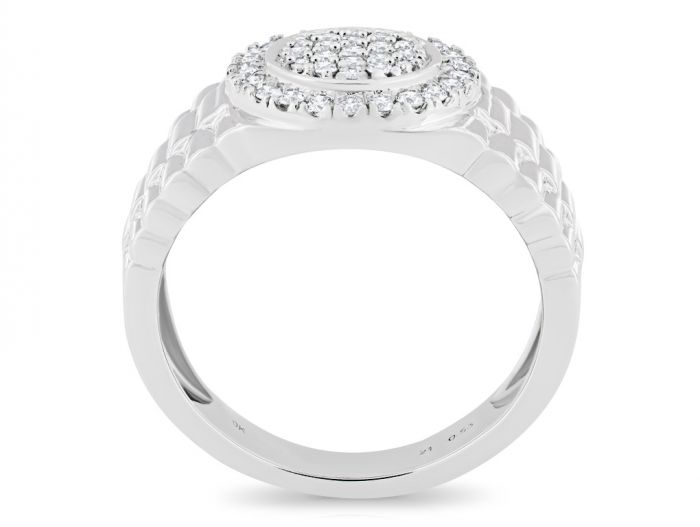 Diamond Watch Motif Ring - Image 2