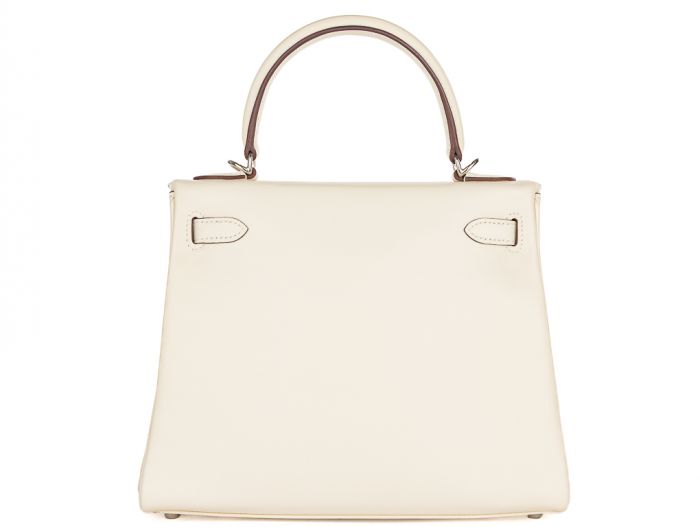 Hermès Kelly 25 In And Out Swift Leather Handbag - Image 6