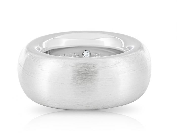 IsabellaFa Chunky Matt Polished Ring
