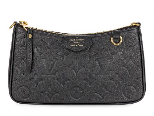 Louis Vuitton Black Easy Pouch Bag