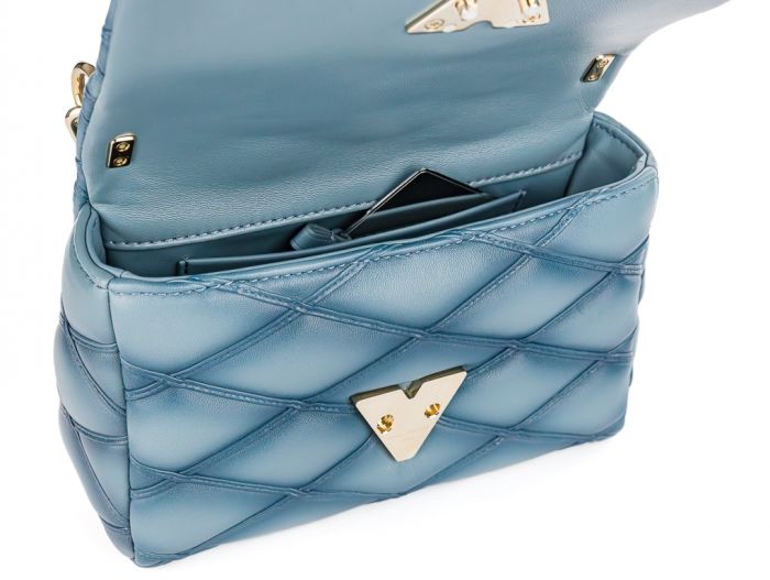 Louis Vuitton Blue GO 14 Shoulder Bag - Image 5