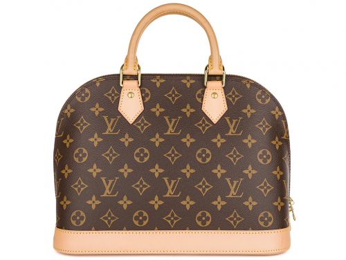Louis Vuitton Brown Alma PM Bag