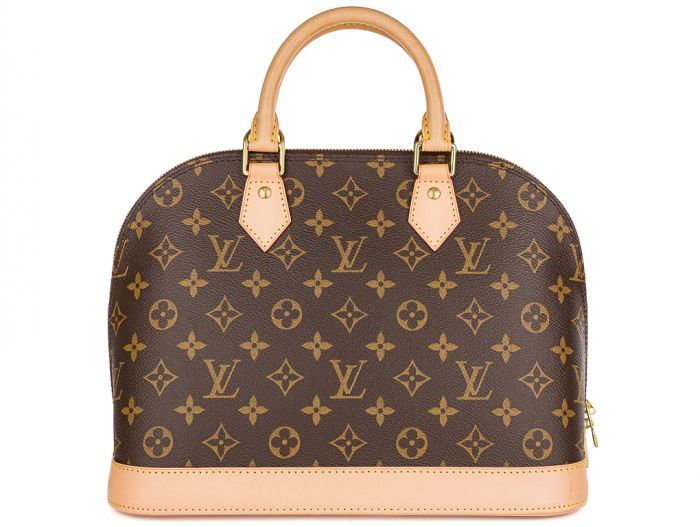 Louis Vuitton Brown Alma PM Bag
