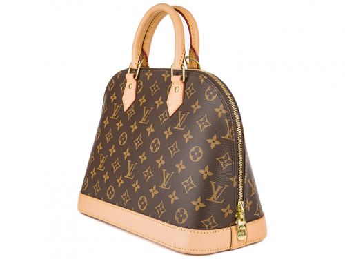 Louis Vuitton Brown Alma PM Bag