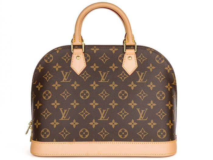Louis Vuitton Brown Alma PM Bag