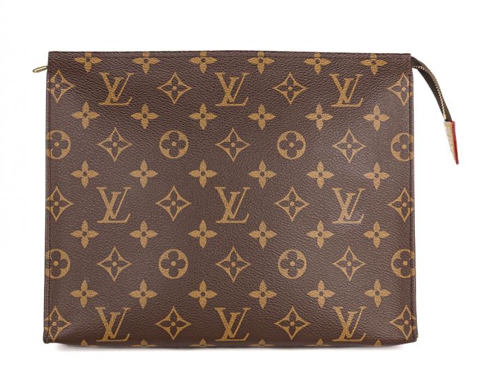 Louis Vuitton Brown Monogram Canvas Toiletry Pouch