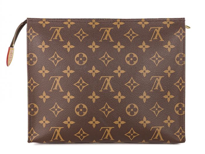 Louis Vuitton Brown Monogram Canvas Toiletry Pouch - Image 5
