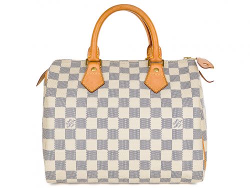 Louis Vuitton Damier Azur Speedy 25 Bag