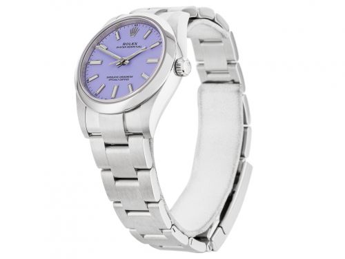 Rolex Oyster Perpetual 34mm Lavender Watch