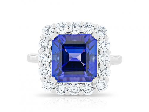 Tanzanite and Diamond Ring (1)