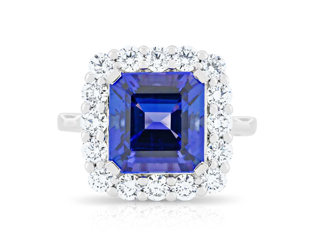 Tanzanite and Diamond Ring (1)