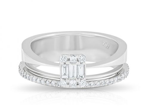 0.42ct Diamond Wedding Set