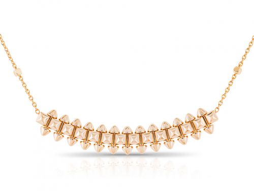 Cartier Small Rose Gold Clash de Cartier Necklace
