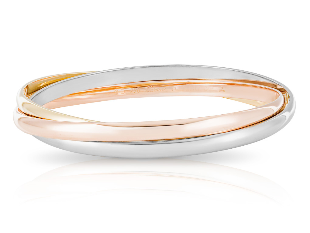 Cartier Tri-Colour Gold Trinity De Cartier Bracelet