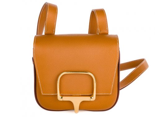 Hermès Brown Della Cavalleria Mini Bag