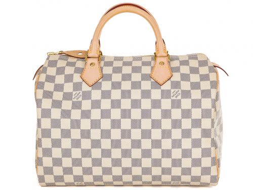 Louis Vuitton Damier Azur Speedy 30 Bag