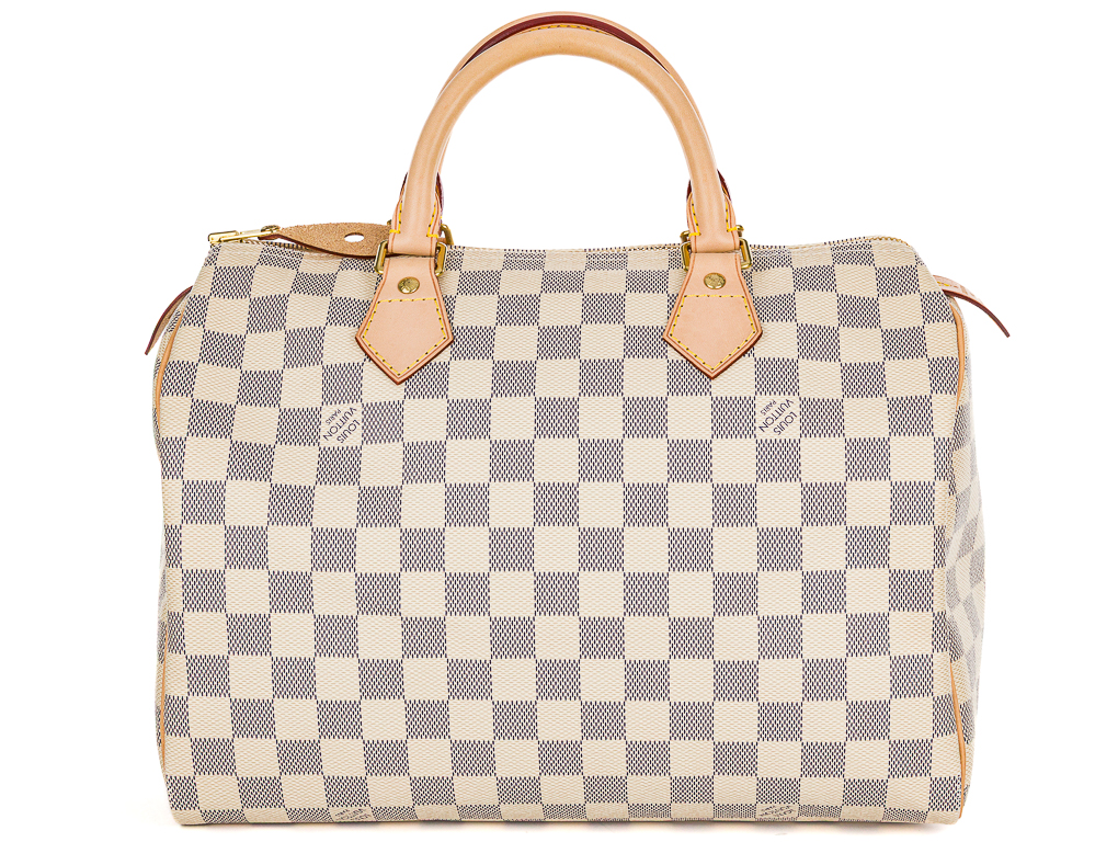 Louis Vuitton Damier Azur Speedy 30 Bag